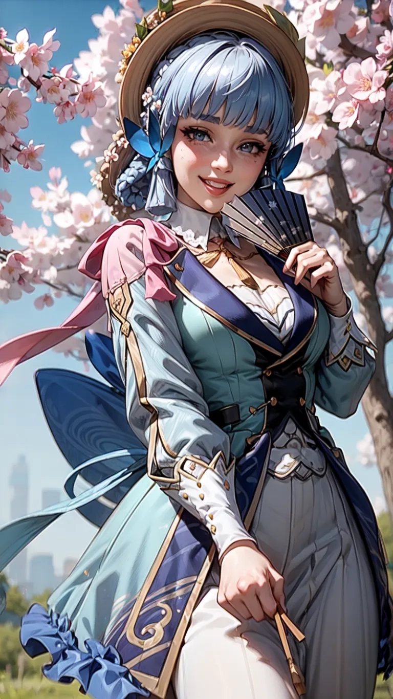 AI generated picture of 神里綾華