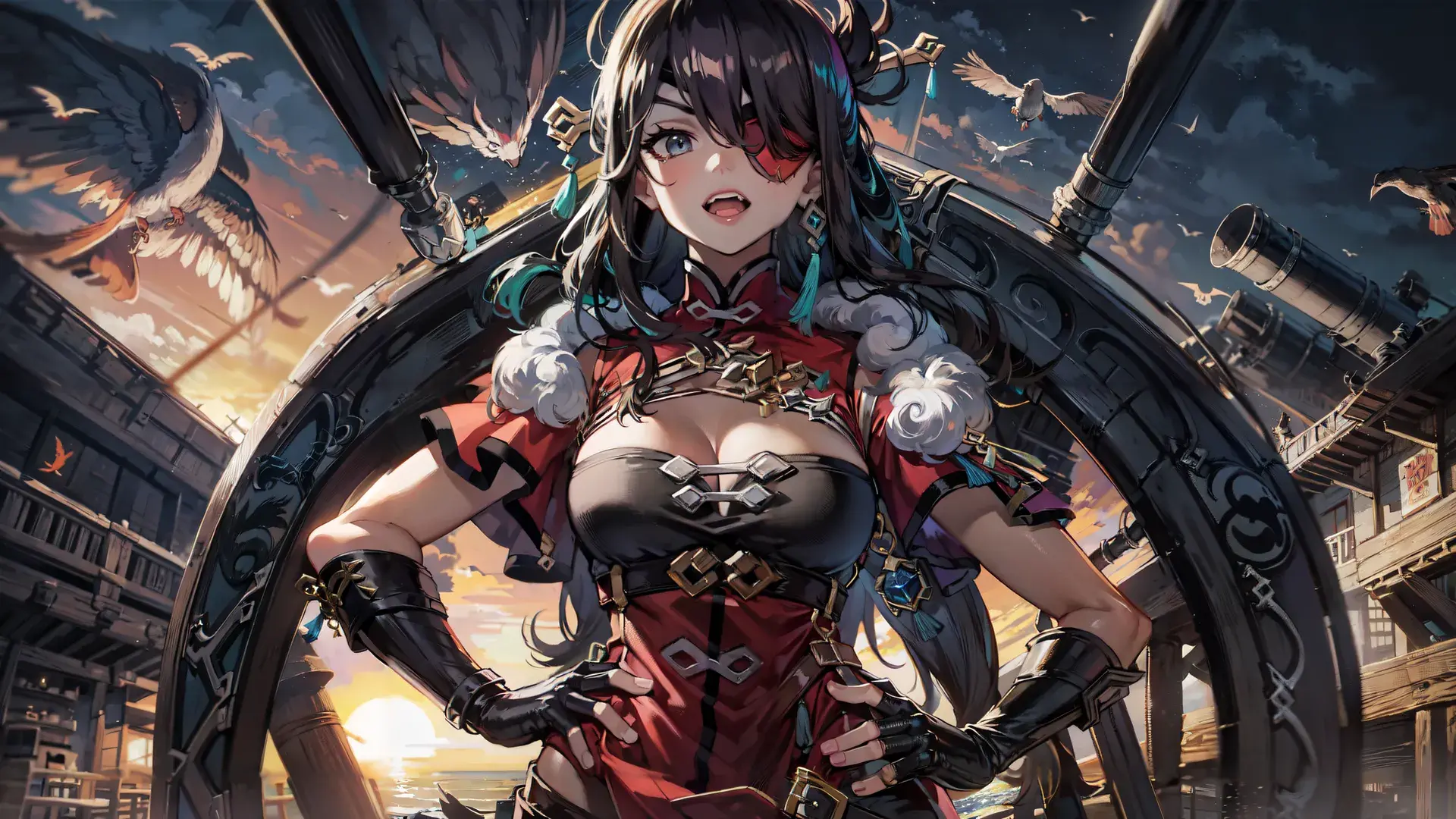 人工智能生成北斗壁紙 (AI art)