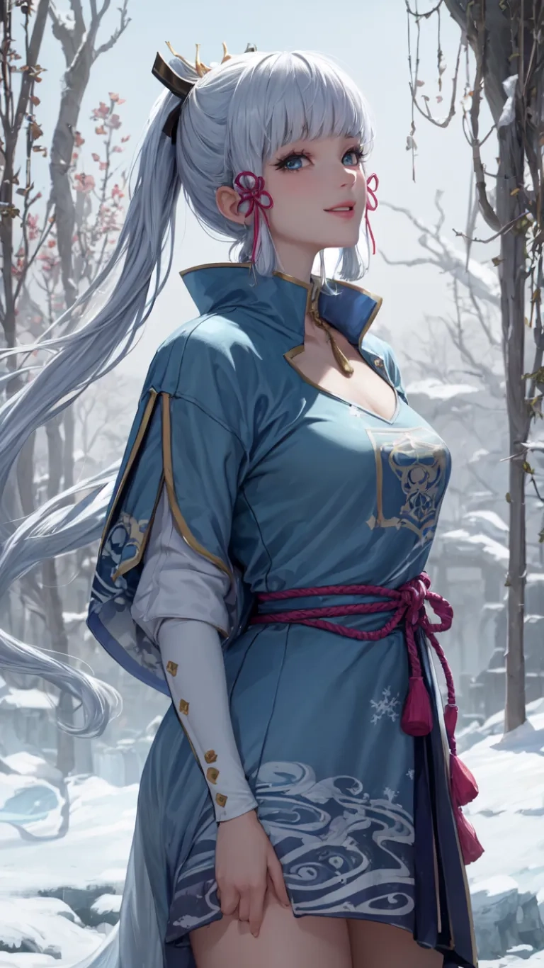 AI generated picture of 神里绫华